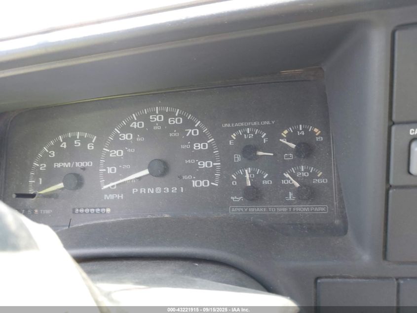 1998 GMC Sierra 2500 Sl VIN: 1GTGC29J8WE514073 Lot: 43221915