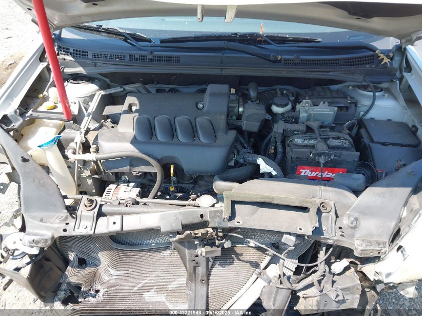 2010 Nissan Sentra 2.0 VIN: 3N1AB6AP7AL606285 Lot: 43221948