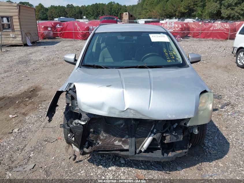 2010 Nissan Sentra 2.0 VIN: 3N1AB6AP7AL606285 Lot: 43221948