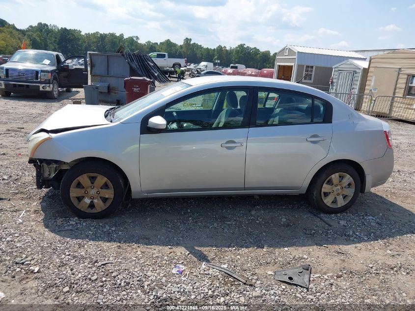2010 Nissan Sentra 2.0 VIN: 3N1AB6AP7AL606285 Lot: 43221948