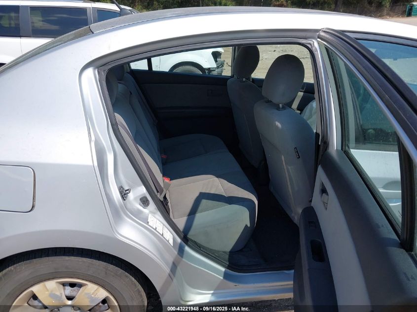 2010 Nissan Sentra 2.0 VIN: 3N1AB6AP7AL606285 Lot: 43221948