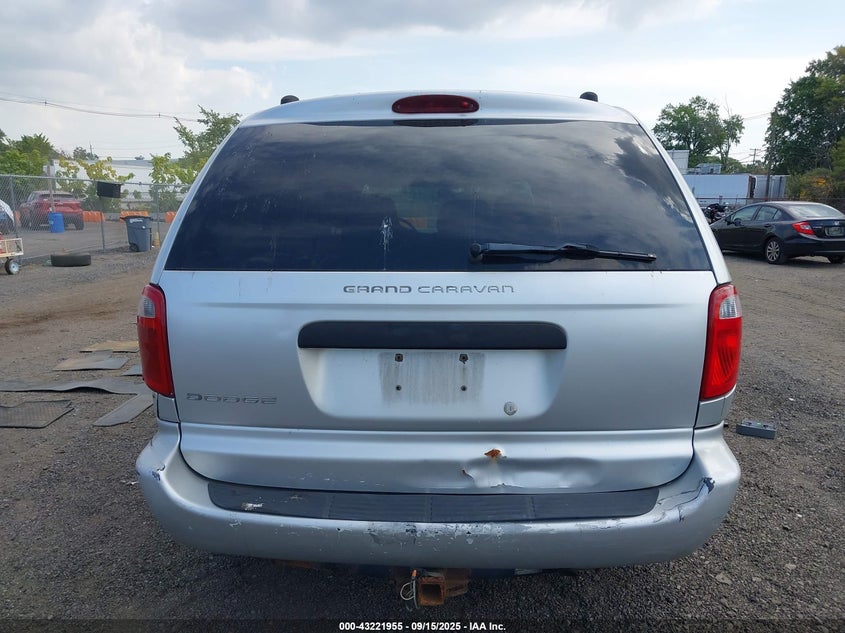 2005 Dodge Caravan Se VIN: 1D4GP25R05B305817 Lot: 43221955