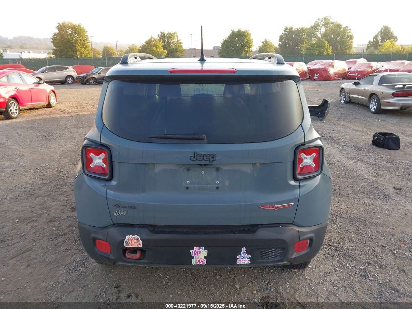 2016 Jeep Renegade Trailhawk VIN: ZACCJBCT9GPE35437 Lot: 43221977