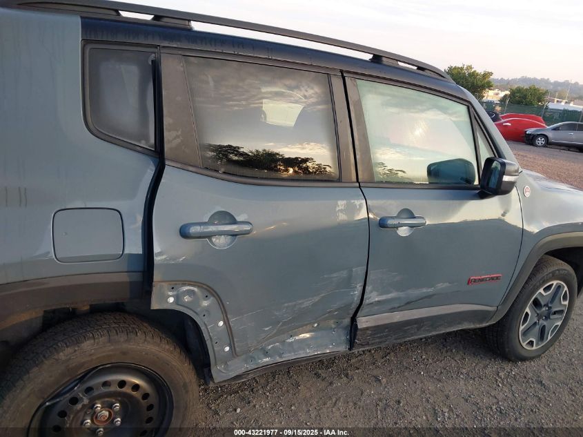 2016 Jeep Renegade Trailhawk VIN: ZACCJBCT9GPE35437 Lot: 43221977