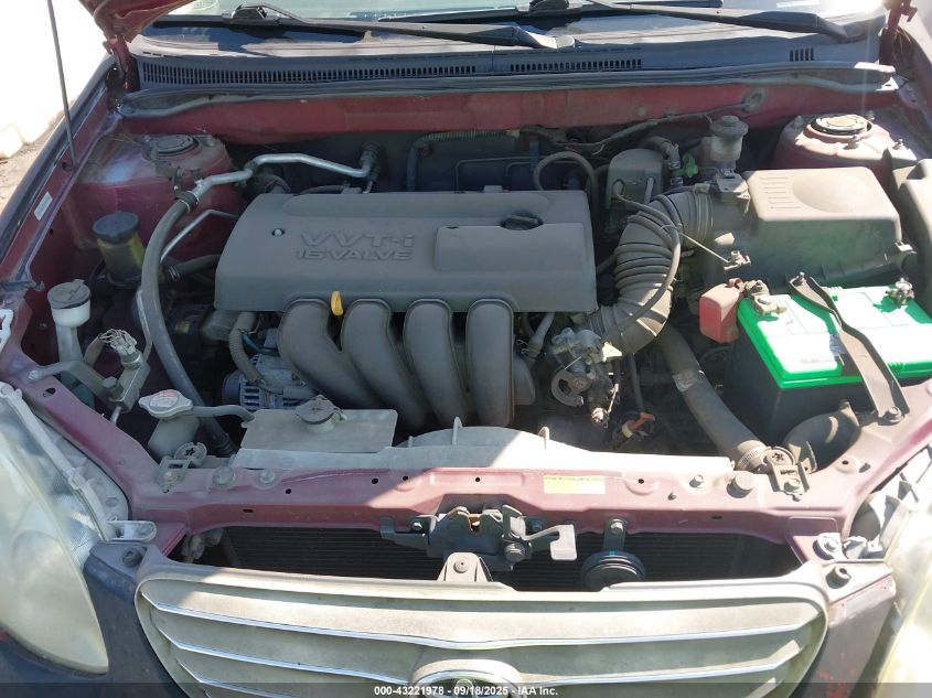 2003 Toyota Corolla S VIN: 1NXBR32E13Z140799 Lot: 43221978