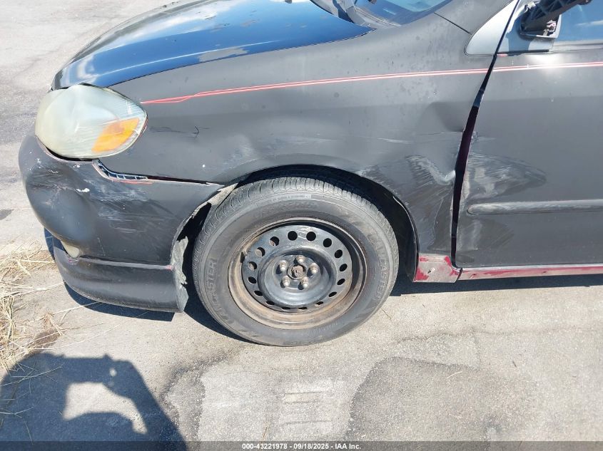 2003 Toyota Corolla S VIN: 1NXBR32E13Z140799 Lot: 43221978