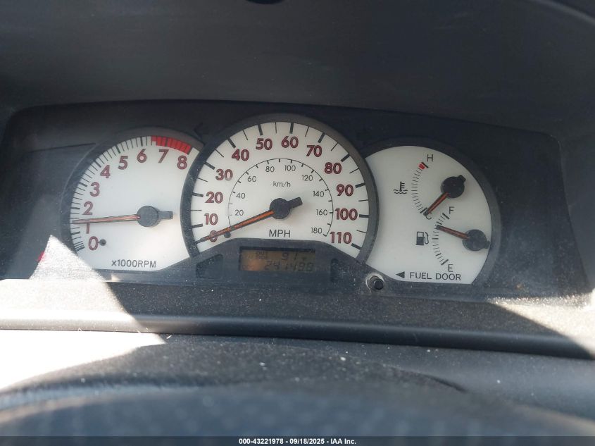 2003 Toyota Corolla S VIN: 1NXBR32E13Z140799 Lot: 43221978