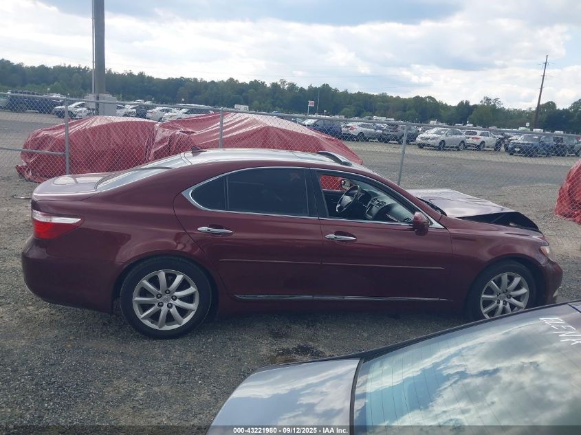 2008 Lexus Ls 460 VIN: JTHBL46F685054077 Lot: 43221980