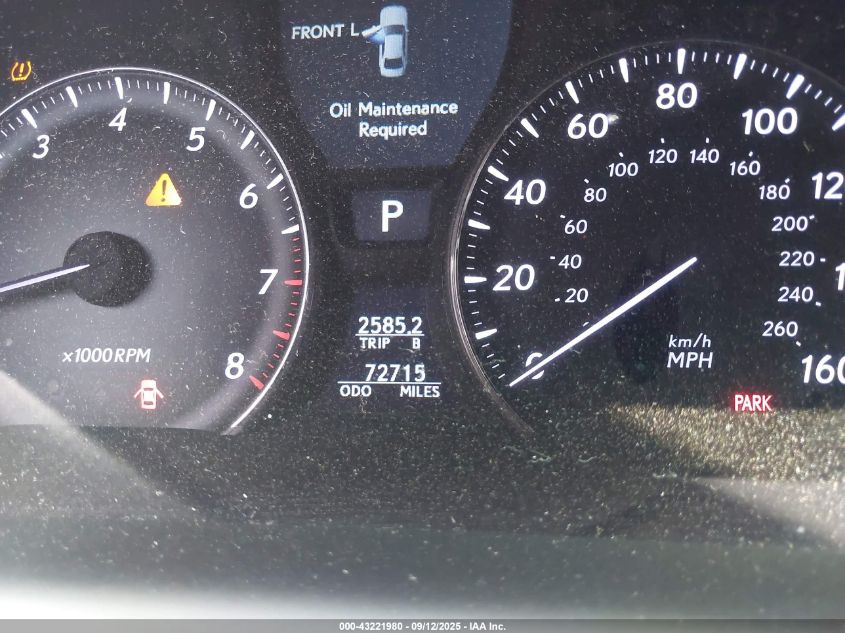 2008 Lexus Ls 460 VIN: JTHBL46F685054077 Lot: 43221980