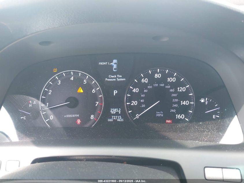 2008 Lexus Ls 460 VIN: JTHBL46F685054077 Lot: 43221980