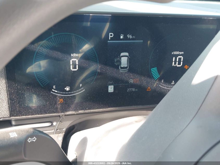 2025 Hyundai Kona Se VIN: KM8HACAB2SU260523 Lot: 43222002