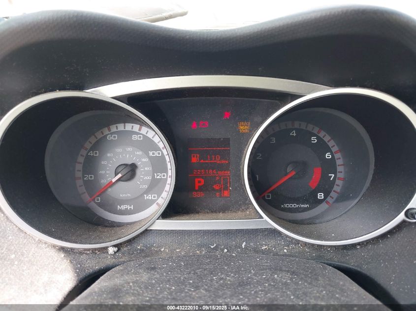 2007 Mitsubishi Outlander Ls VIN: JA4MT31X07U007226 Lot: 43222010