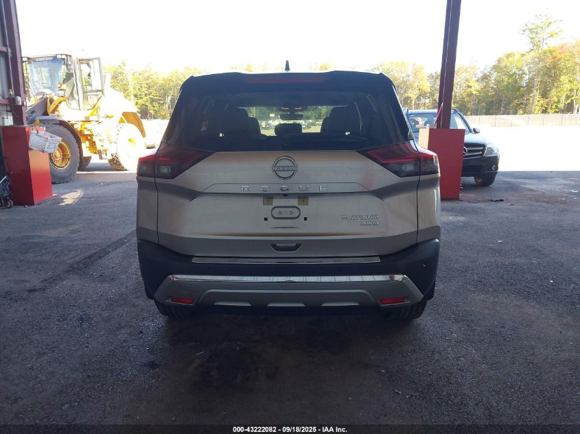 2022 Nissan Rogue Platinum VIN: JN8BT3DD8NW277471 Lot: 43222082