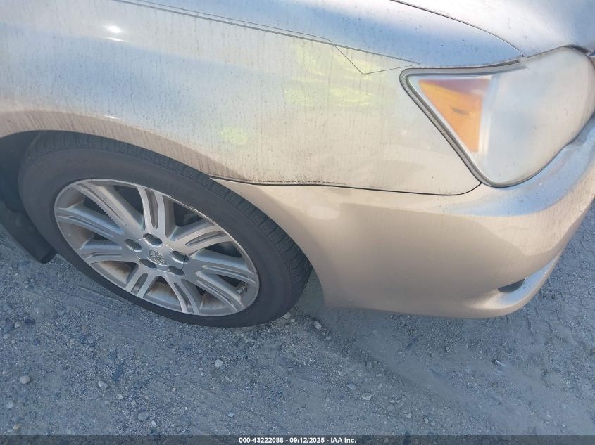 2008 Toyota Avalon Limited VIN: 4T1BK36B88U311754 Lot: 43222088