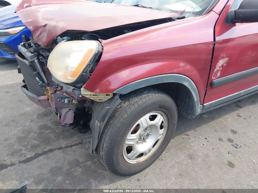 2006 Honda Cr-V Lx VIN: JHLRD68536C022406 Lot: 43222105