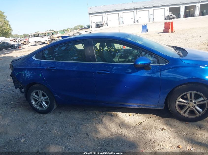 2016 Chevrolet Cruze Lt Auto VIN: 1G1BE5SM3G7286685 Lot: 43222114