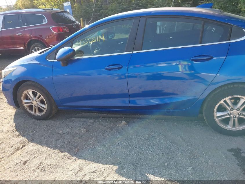 2016 Chevrolet Cruze Lt Auto VIN: 1G1BE5SM3G7286685 Lot: 43222114