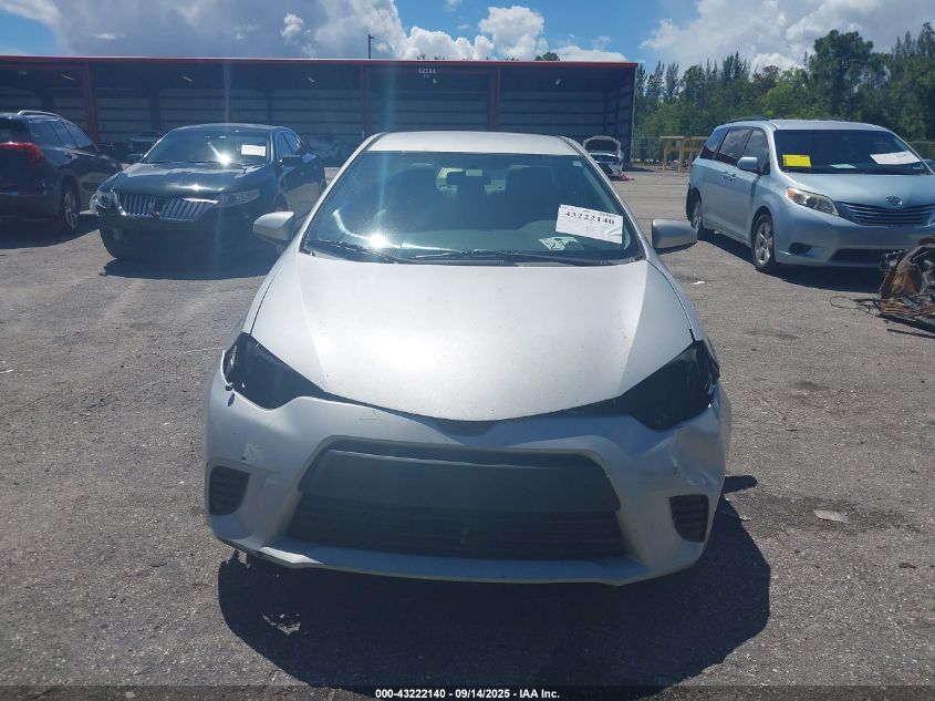 2014 TOYOTA COROLLA LE - 2T1BURHE9EC089873