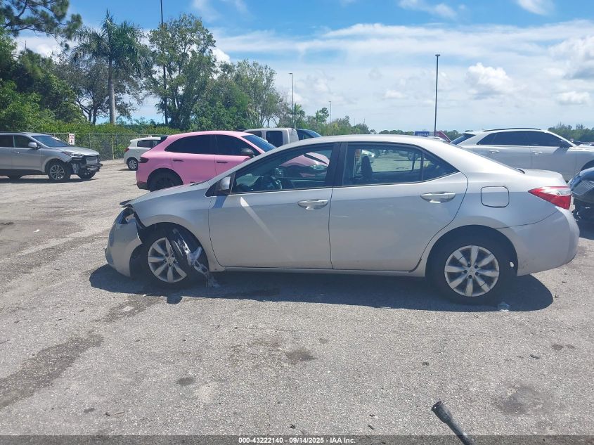 2014 TOYOTA COROLLA LE - 2T1BURHE9EC089873