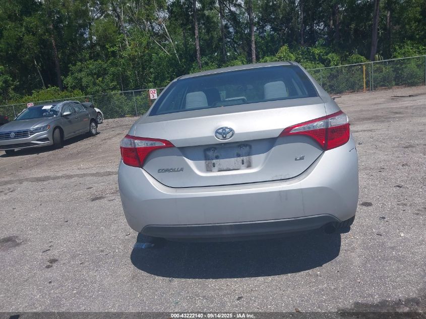 2014 TOYOTA COROLLA LE - 2T1BURHE9EC089873