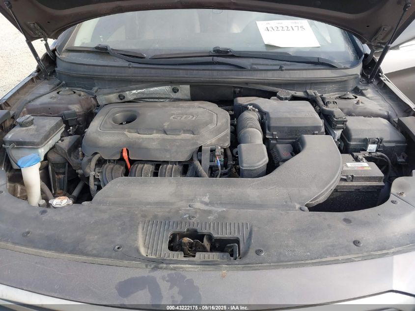 2016 Hyundai Sonata VIN: 5NPE24AF1GH411205 Lot: 43222175