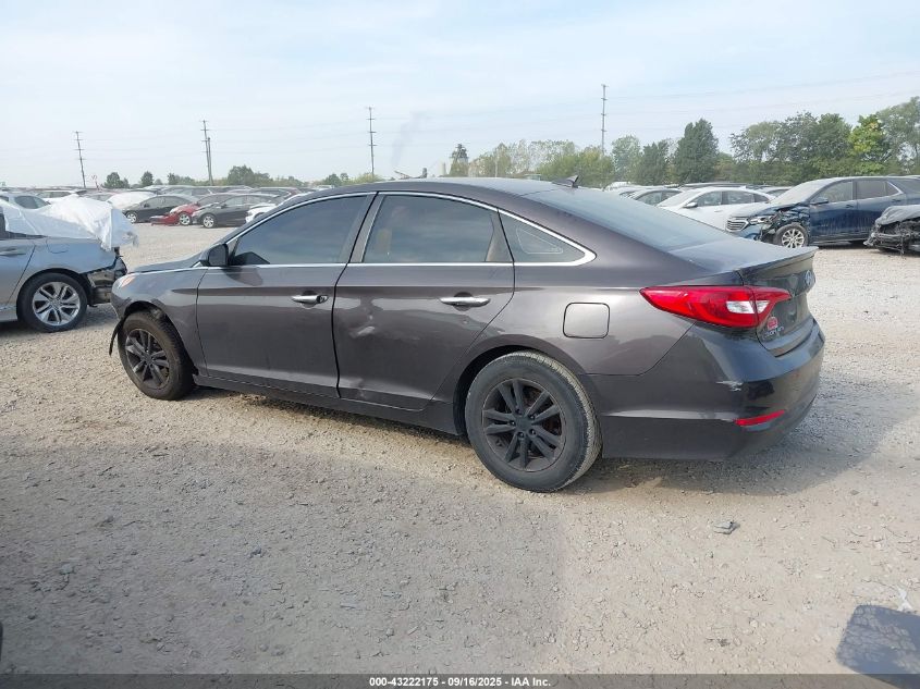 2016 Hyundai Sonata VIN: 5NPE24AF1GH411205 Lot: 43222175
