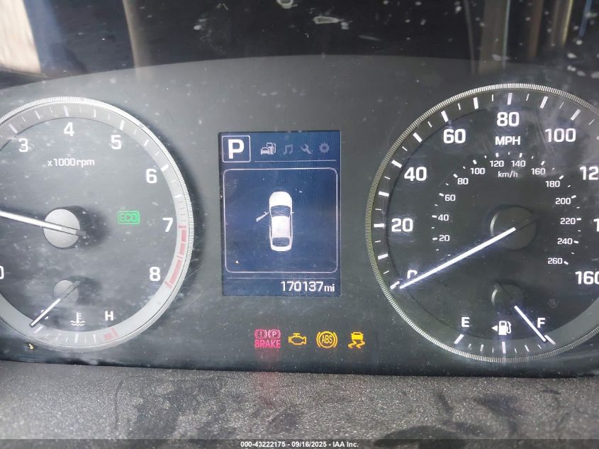 2016 Hyundai Sonata VIN: 5NPE24AF1GH411205 Lot: 43222175