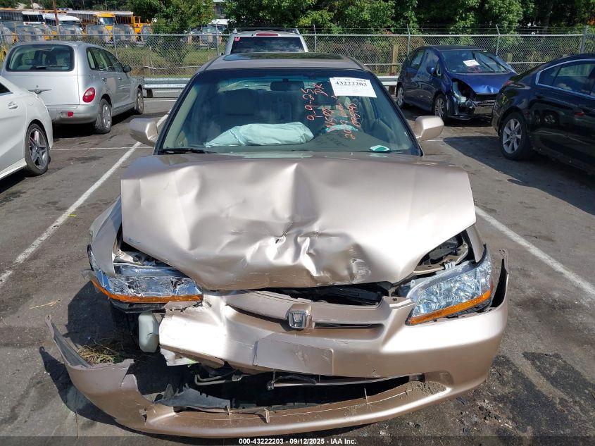 2000 Honda Accord 3.0 Ex VIN: 1HGCG1656YA095995 Lot: 43222203