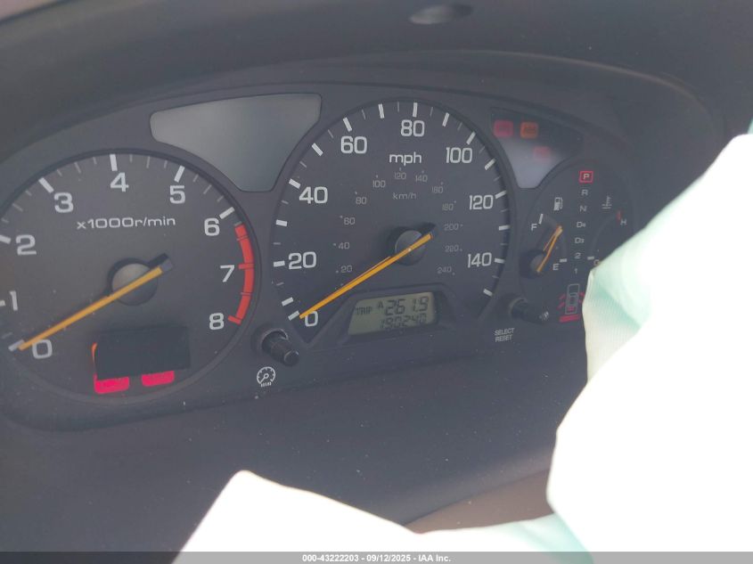 2000 Honda Accord 3.0 Ex VIN: 1HGCG1656YA095995 Lot: 43222203