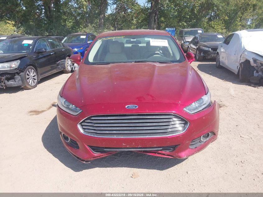 2016 Ford Fusion Se VIN: 3FA6P0H75GR141928 Lot: 43222218