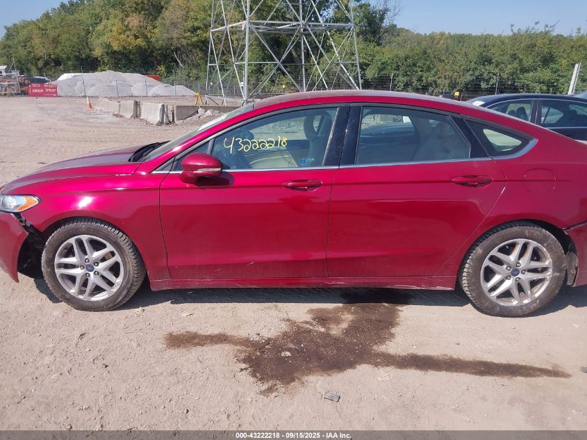 2016 Ford Fusion Se VIN: 3FA6P0H75GR141928 Lot: 43222218