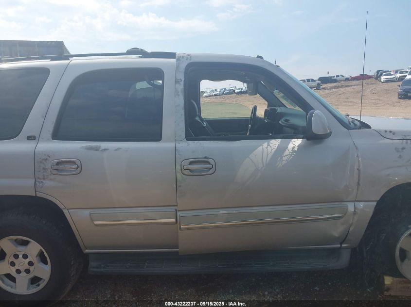 2005 Chevrolet Tahoe Lt VIN: 1GNEC13TX5R138552 Lot: 43222237