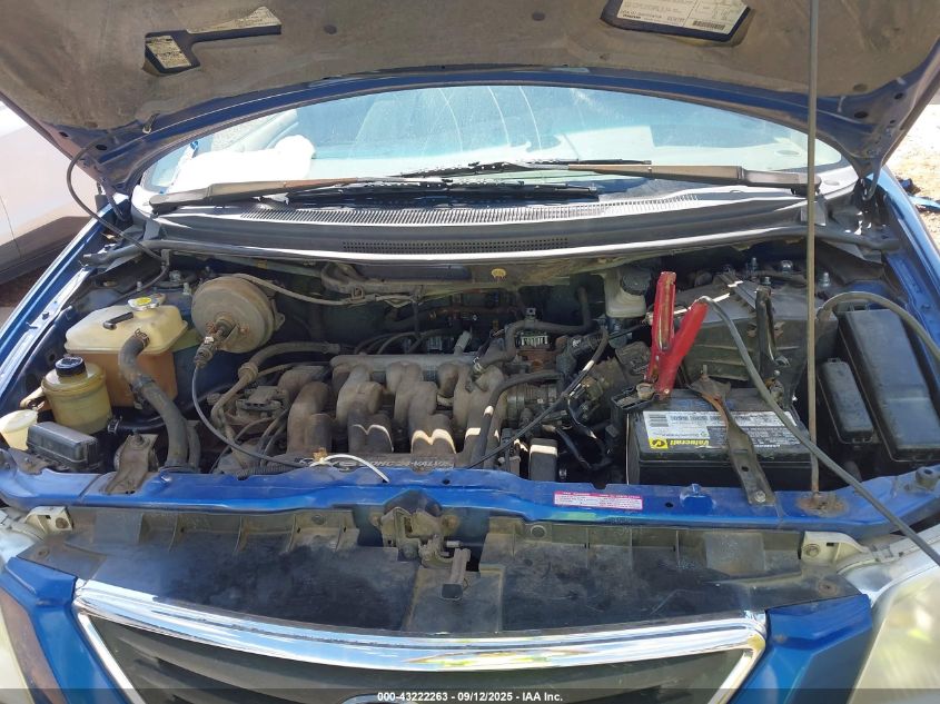 2000 Mazda Mpv Dx/Es/Lx VIN: JM3LW28G8Y0104490 Lot: 43222263