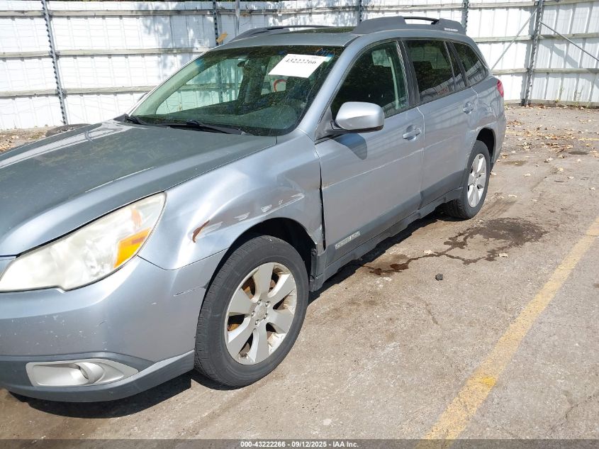 2012 Subaru Outback 2.5I Premium VIN: 4S4BRBGC5C3283729 Lot: 43222266