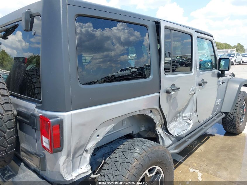 2016 Jeep Wrangler Unlimited Rubicon Hard Rock VIN: 1C4BJWFG9GL264789 Lot: 43222319