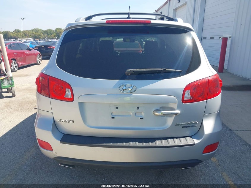 2009 Hyundai Santa Fe Limited VIN: 5NMSH73E29H330852 Lot: 43222322