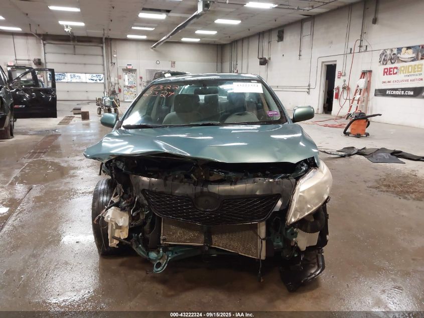 2009 Toyota Corolla Le VIN: 1NXBU40EX9Z028437 Lot: 43222324