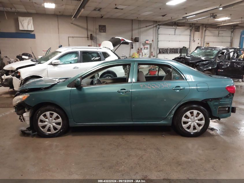 2009 Toyota Corolla Le VIN: 1NXBU40EX9Z028437 Lot: 43222324