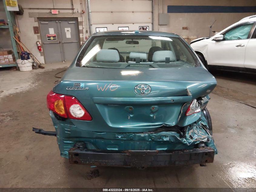 2009 Toyota Corolla Le VIN: 1NXBU40EX9Z028437 Lot: 43222324