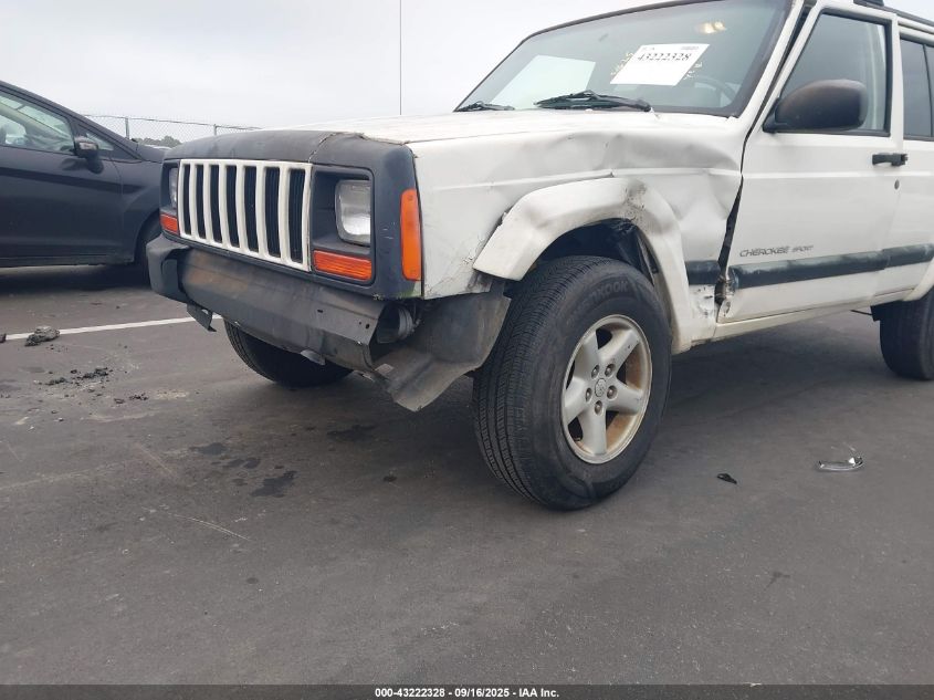 2001 Jeep Cherokee Sport VIN: 1J4FT48S11L535766 Lot: 43222328