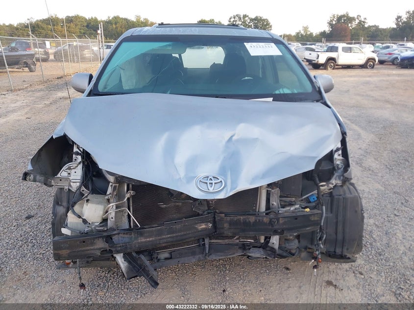 2011 Toyota Sienna Se VIN: 5TDXK3DC9BS161915 Lot: 43222332