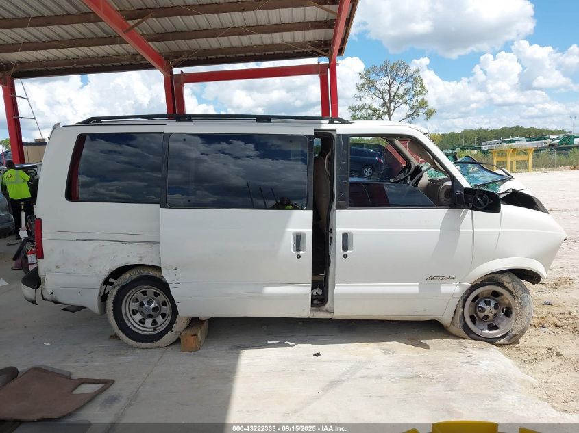 2000 Chevrolet Astro VIN: 1GNDM19W8YB102091 Lot: 43222333