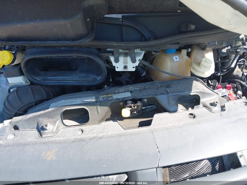 2018 Ram Promaster 3500 Cab Low Roof VIN: 3C7WRVGG3JE160398 Lot: 43222342