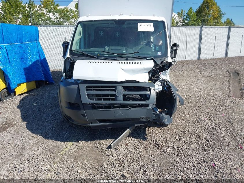 2018 Ram Promaster 3500 Cab Low Roof VIN: 3C7WRVGG3JE160398 Lot: 43222342