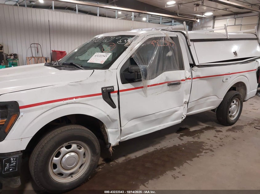 2024 Ford F-150 Xl VIN: 1FTMF1KP5RKE91537 Lot: 43222343