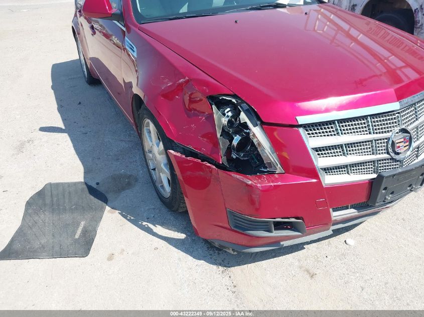 2008 Cadillac Cts Standard VIN: 1G6DR57V780187161 Lot: 43222349