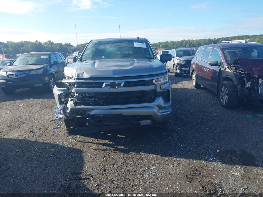 2024 CHEVROLET SILVERADO 1500 4WD  SHORT BED RST - 1GCUDEEDXRZ249610