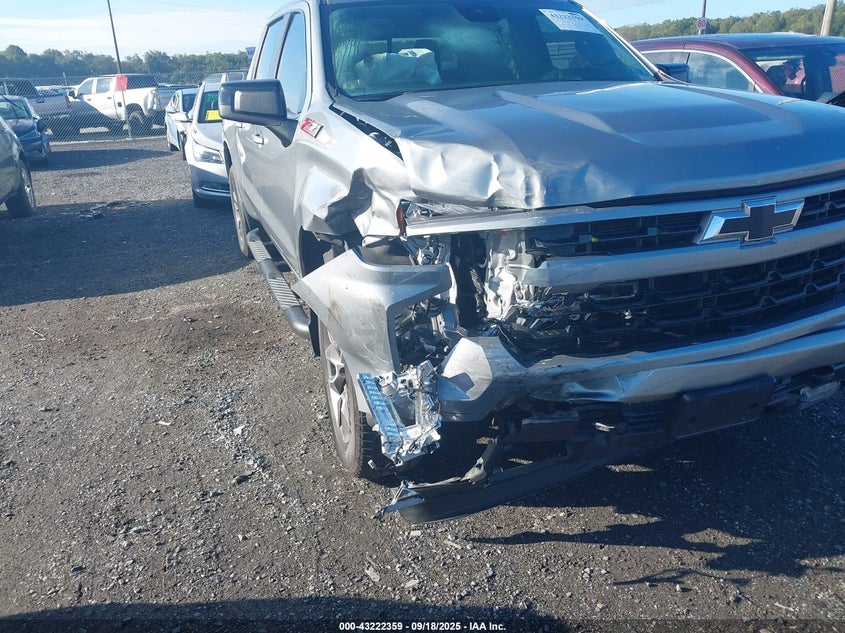 2024 CHEVROLET SILVERADO 1500 4WD  SHORT BED RST - 1GCUDEEDXRZ249610