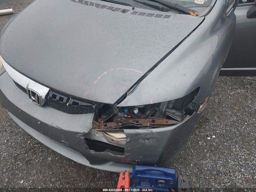 2009 Honda Civic Lx VIN: 1HGFA15569L020610 Lot: 43222405