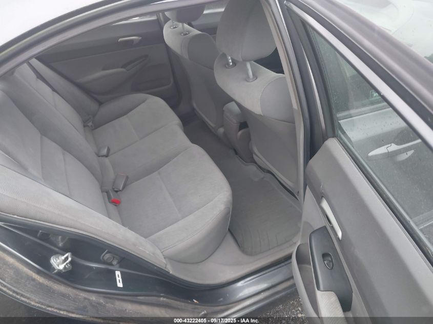 2009 Honda Civic Lx VIN: 1HGFA15569L020610 Lot: 43222405